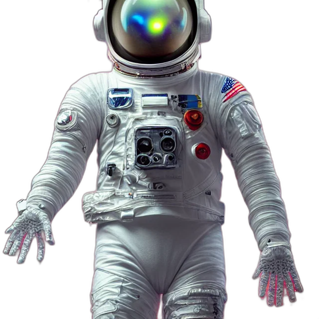 robot, mask, staff, jacket transparent PNG cut-out