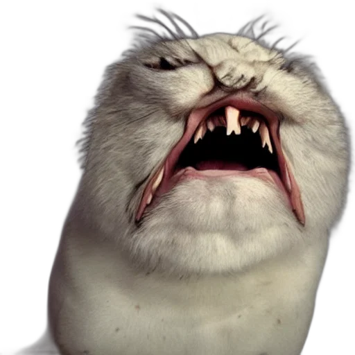 animal, creature, face, staff transparent PNG cut-out