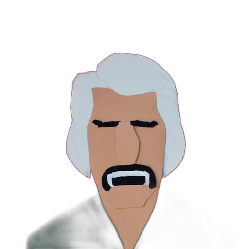 face, mask, hair, staff transparent PNG cut-out