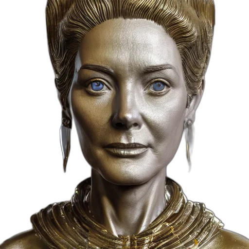 face, crown, jewelry, photorealistic transparent PNG cut-out