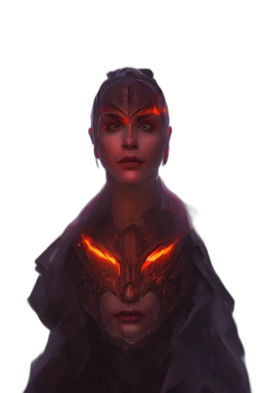 mask, face, crown, staff transparent PNG cut-out