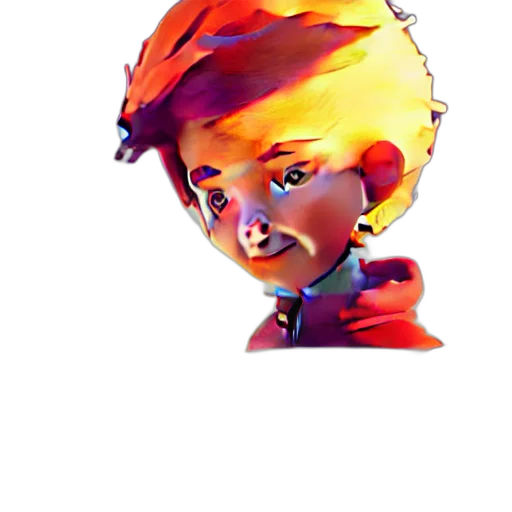 face, mask, crown, staff transparent PNG cut-out