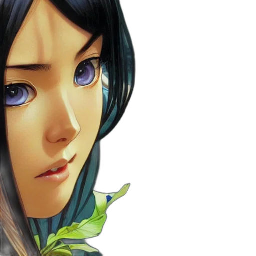 face, fantasy art, photorealistic, concept art transparent PNG cut-out