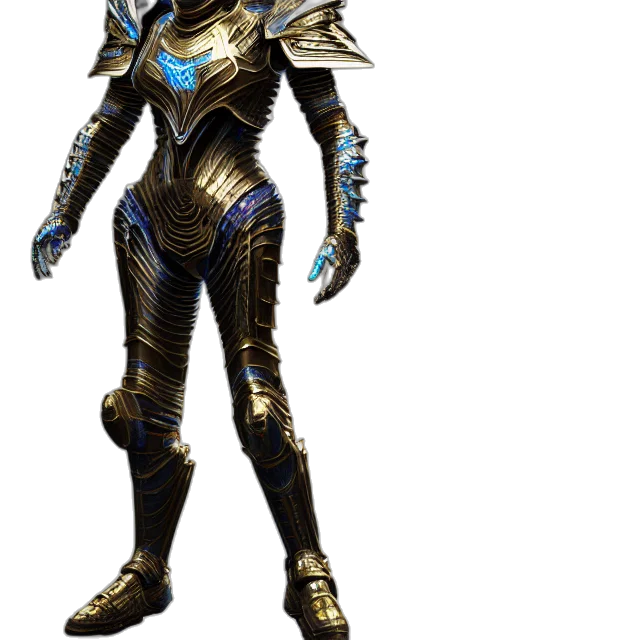 robot, staff, sword, concept art transparent PNG cut-out