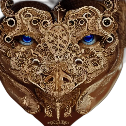 mask, face, jewelry, crown transparent PNG cut-out