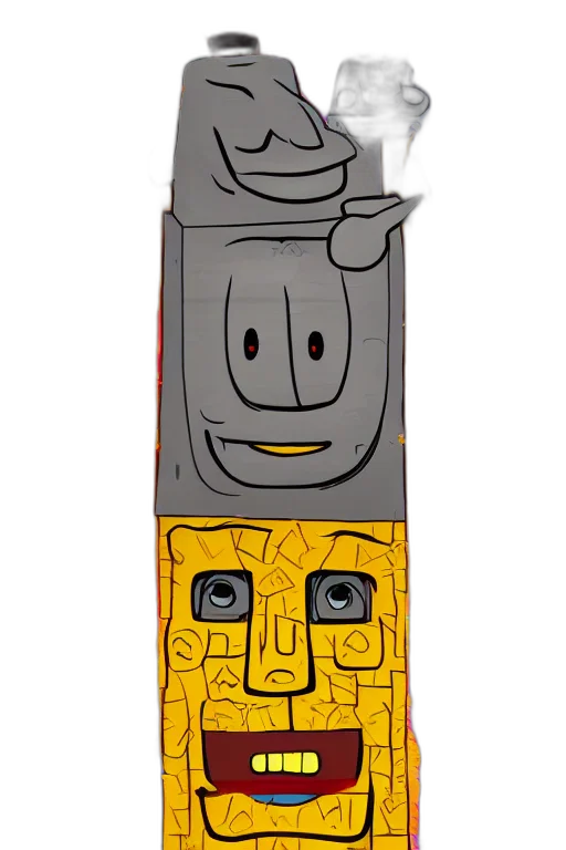 robot, face, mask, crown transparent PNG cut-out