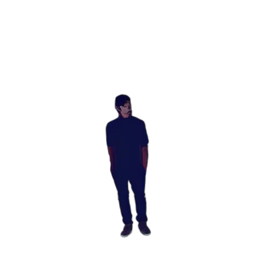 jacket, staff, robot, face transparent PNG cut-out