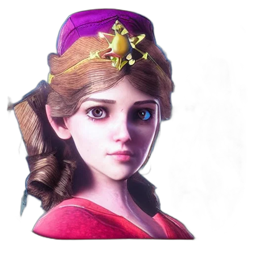 crown, hat, face, dress transparent PNG cut-out