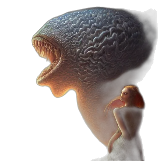 creature, hat, animal, hair transparent PNG cut-out
