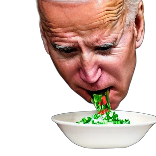 food, creature, joe, biden transparent PNG cut-out