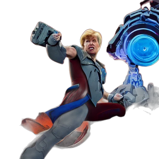 weapon, staff, robot, bottle transparent PNG cut-out