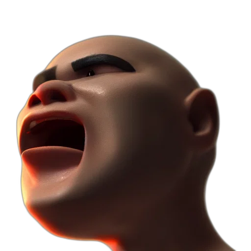 face, mask, creature, robot transparent PNG cut-out
