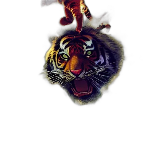animal, creature, staff, comic book art transparent PNG cut-out