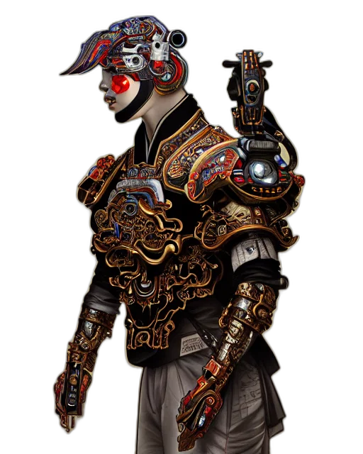 staff, robot, weapon, mask transparent PNG cut-out