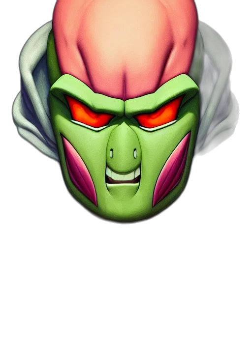 mask, face, concept art, 3d render transparent PNG cut-out