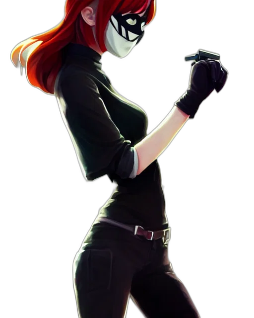 mask, weapon, staff, robot transparent PNG cut-out