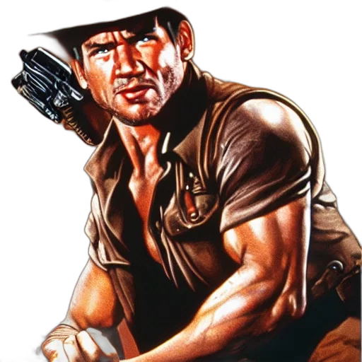 weapon, staff, hat, comic book art transparent PNG cut-out