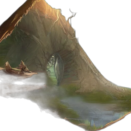 dragon, tree, creature, crown transparent PNG cut-out