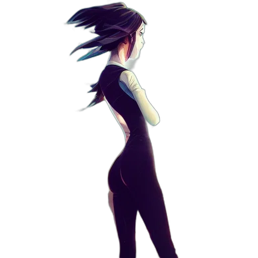 dress, creature, jacket, robot transparent PNG cut-out