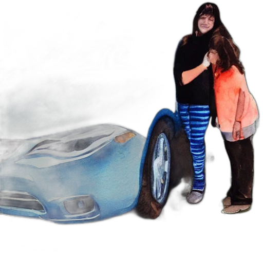 car, jacket, robot, umbrella transparent PNG cut-out