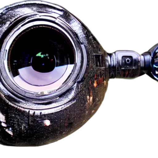 robot, weapon, staff, mask transparent PNG cut-out