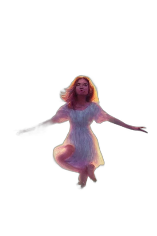 dress, creature, hair, animal transparent PNG cut-out