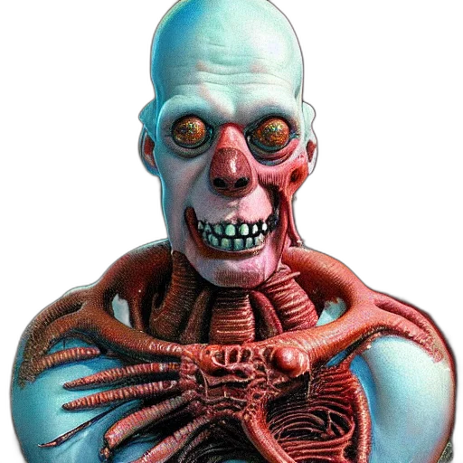 mask, creature, face, robot transparent PNG cut-out