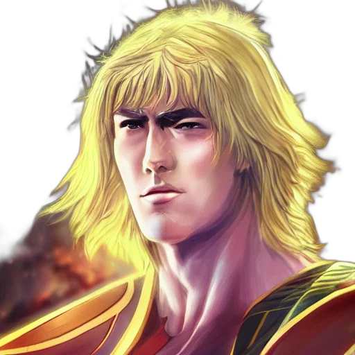 face, comic book art, fantasy art, anime transparent PNG cut-out