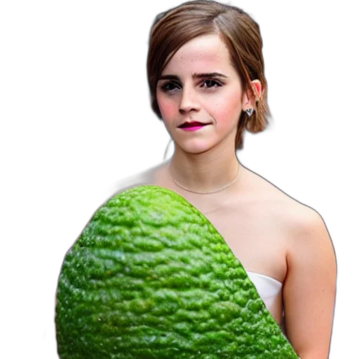 dress, food, creature, face transparent PNG cut-out