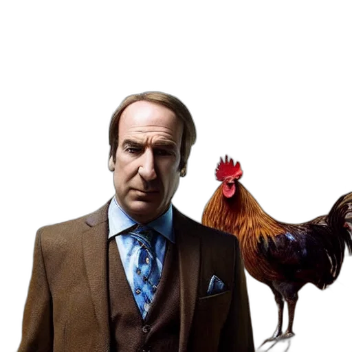 animal, saul, goodman, rooster transparent PNG cut-out