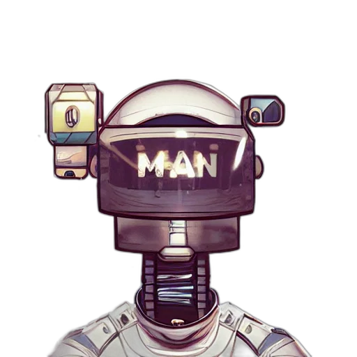 robot, staff, face, mask transparent PNG cut-out