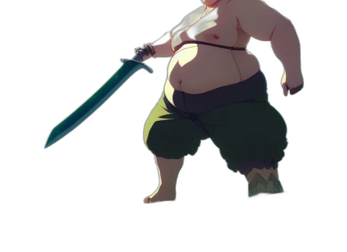 sword, staff, weapon, creature transparent PNG cut-out
