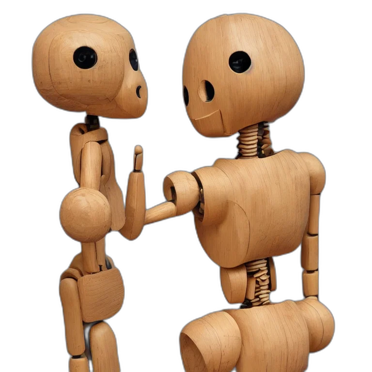 robot, 3d render, concept art, realistic transparent PNG cut-out
