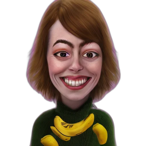 face, staff, jacket, creature transparent PNG cut-out
