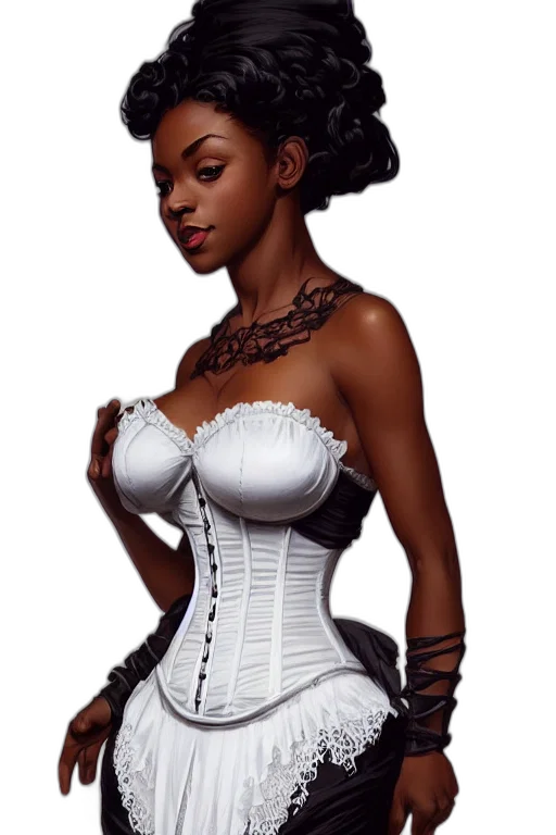 dress, robot, fantasy art, concept art transparent PNG cut-out