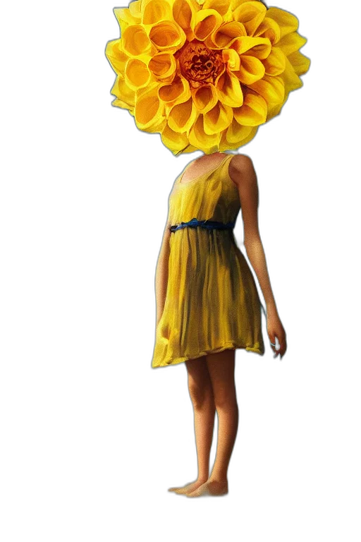 dress, flower, crown, hat transparent PNG cut-out