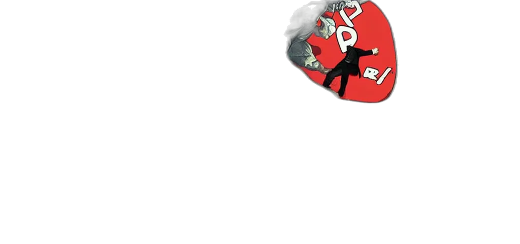 umbrella, jacket, hat, staff transparent PNG cut-out