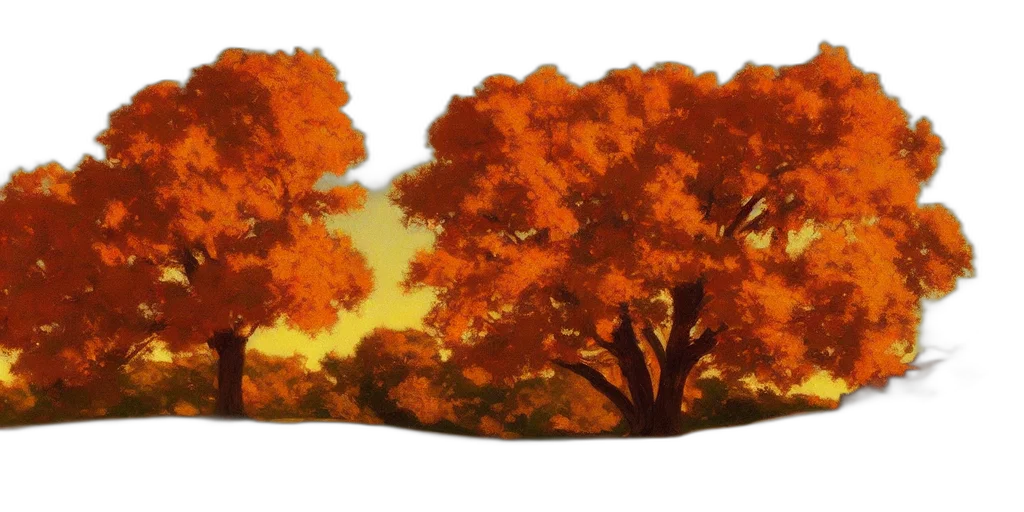 tree, crown, photorealistic, 3d render transparent PNG cut-out
