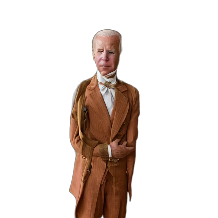 jacket, staff, creature, mask transparent PNG cut-out
