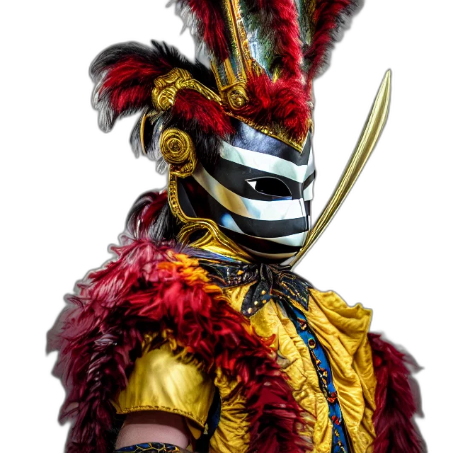 mask, staff, crown, sword transparent PNG cut-out