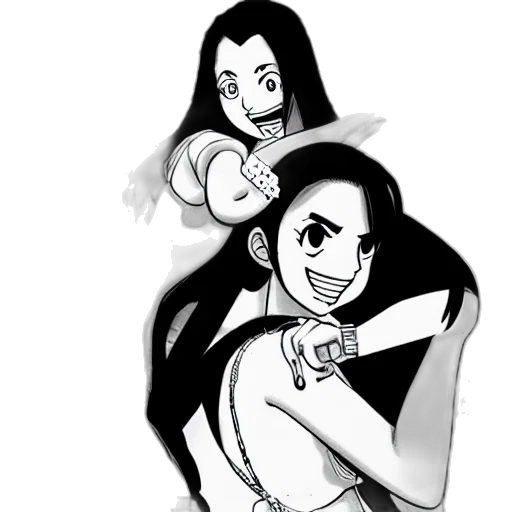 hair, cartoon, comic book art, anime transparent PNG cut-out