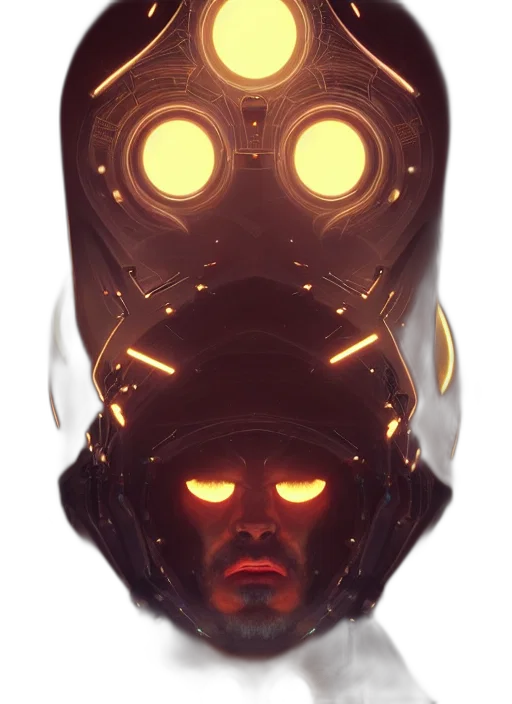 mask, face, robot, crown transparent PNG cut-out