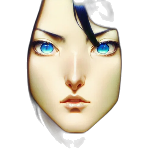 face, mask, crown, jewelry transparent PNG cut-out