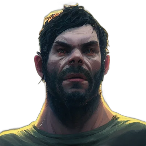 face, creature, mask, weapon transparent PNG cut-out