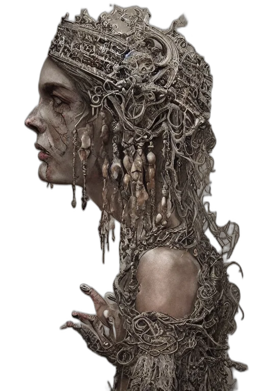 crown, hair, mask, jewelry transparent PNG cut-out