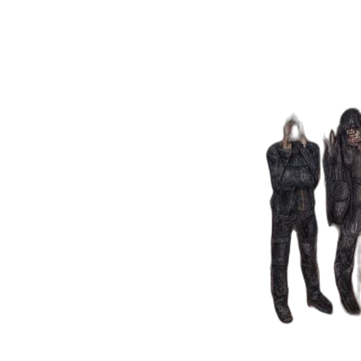 jacket, mask, concept art, 3d render transparent PNG cut-out