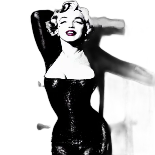 dress, photorealistic, comic book art, cartoon transparent PNG cut-out