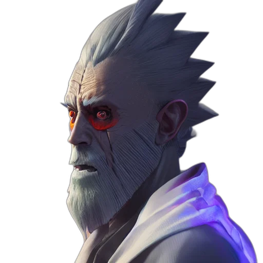 mask, face, creature, staff transparent PNG cut-out