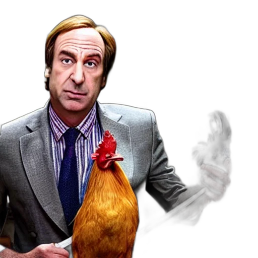 animal, photorealistic, saul, goodman transparent PNG cut-out