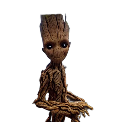 staff, creature, tree, hair transparent PNG cut-out